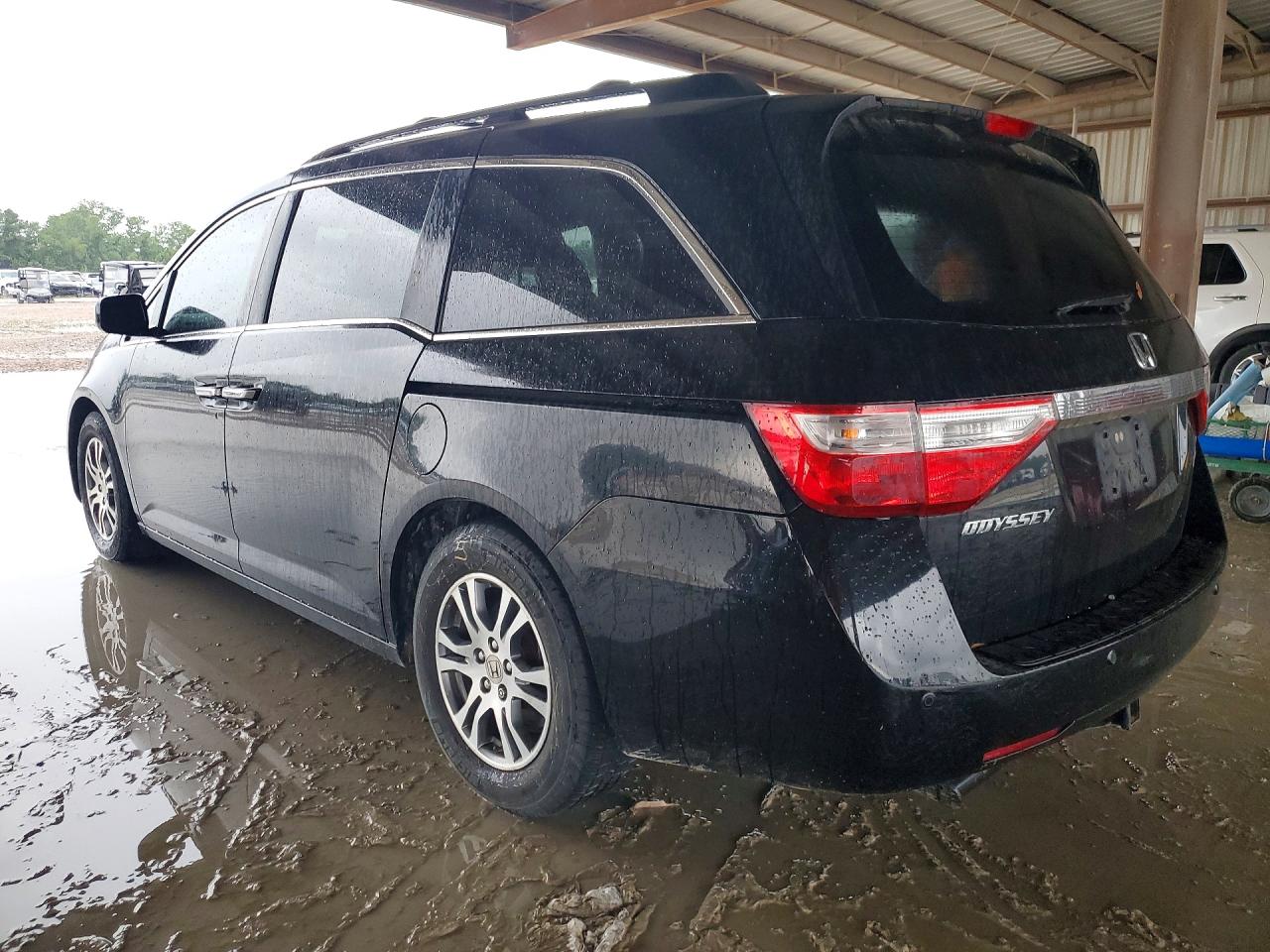 2012 Honda Odyssey Exl Black vin: 5FNRL5H64CB146928