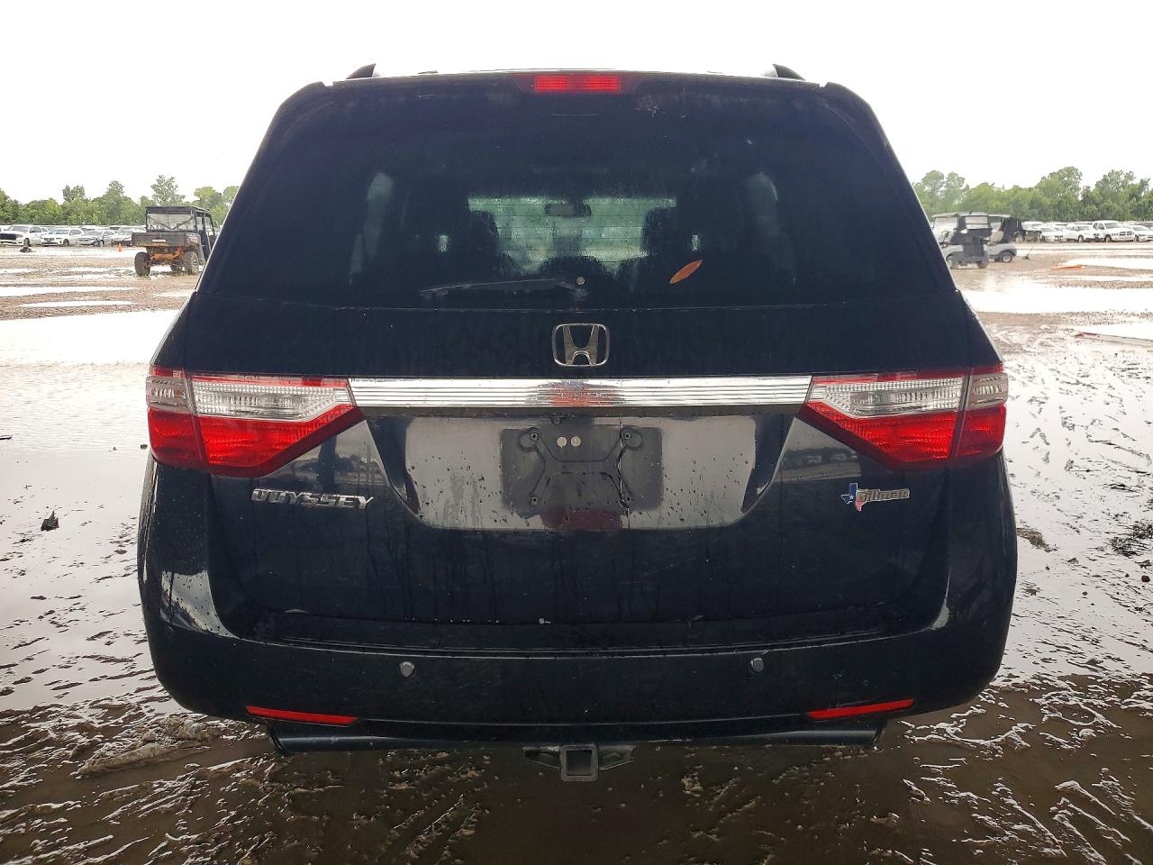 2012 Honda Odyssey Exl Black vin: 5FNRL5H64CB146928