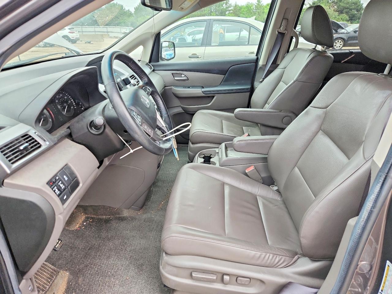 2012 Honda Odyssey Exl Gray vin: 5FNRL5H64CB147478