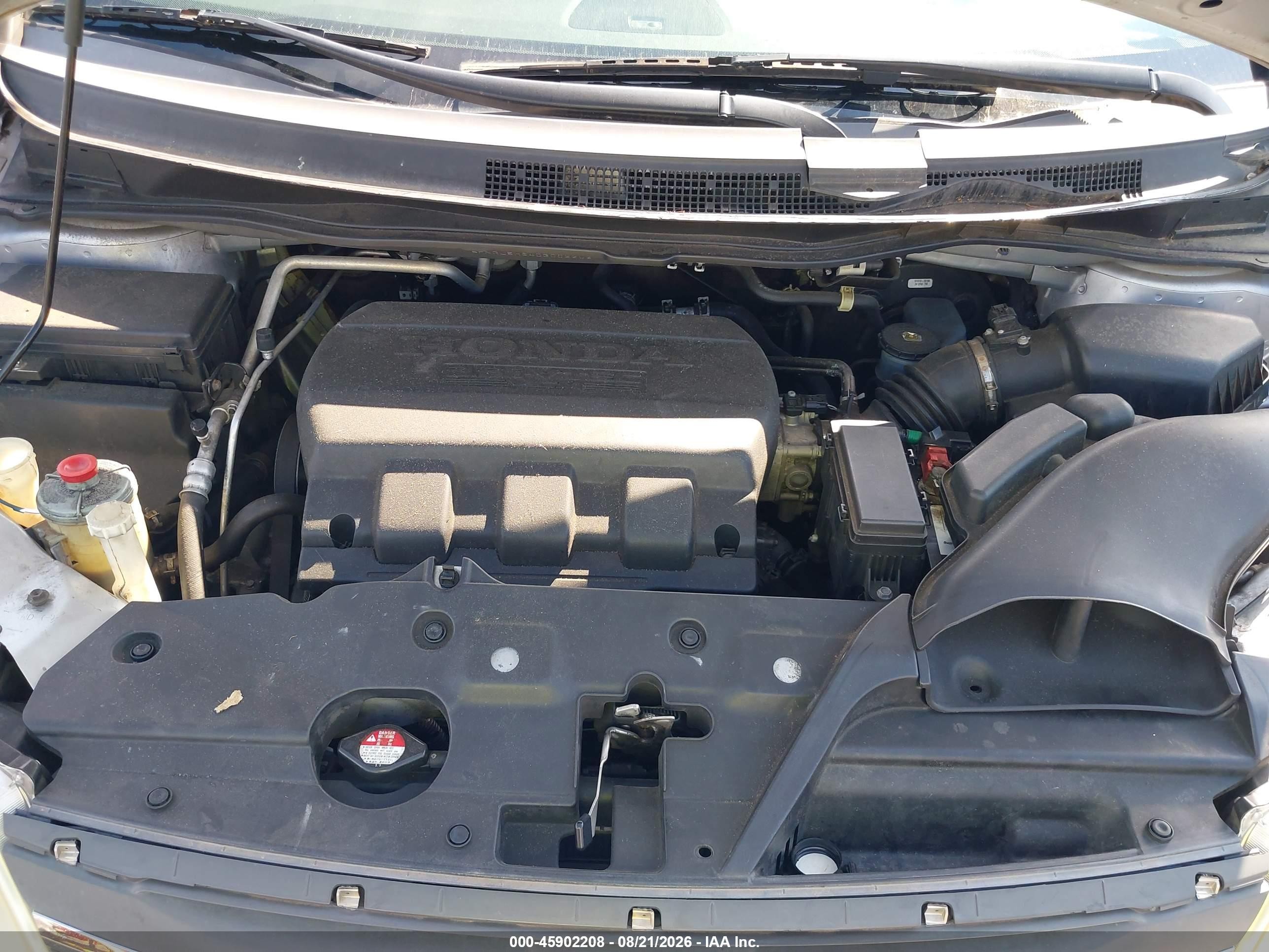 2013 Honda Odyssey Ex-l Silver vin: 5FNRL5H64DB002202