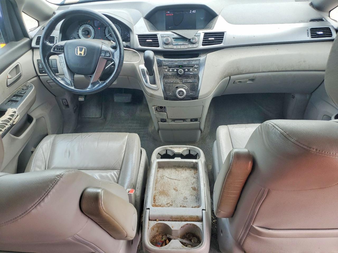 2013 Honda Odyssey Exl Blue vin: 5FNRL5H64DB002667