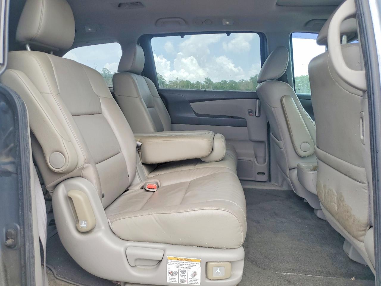 2013 Honda Odyssey Exl Blue vin: 5FNRL5H64DB002667