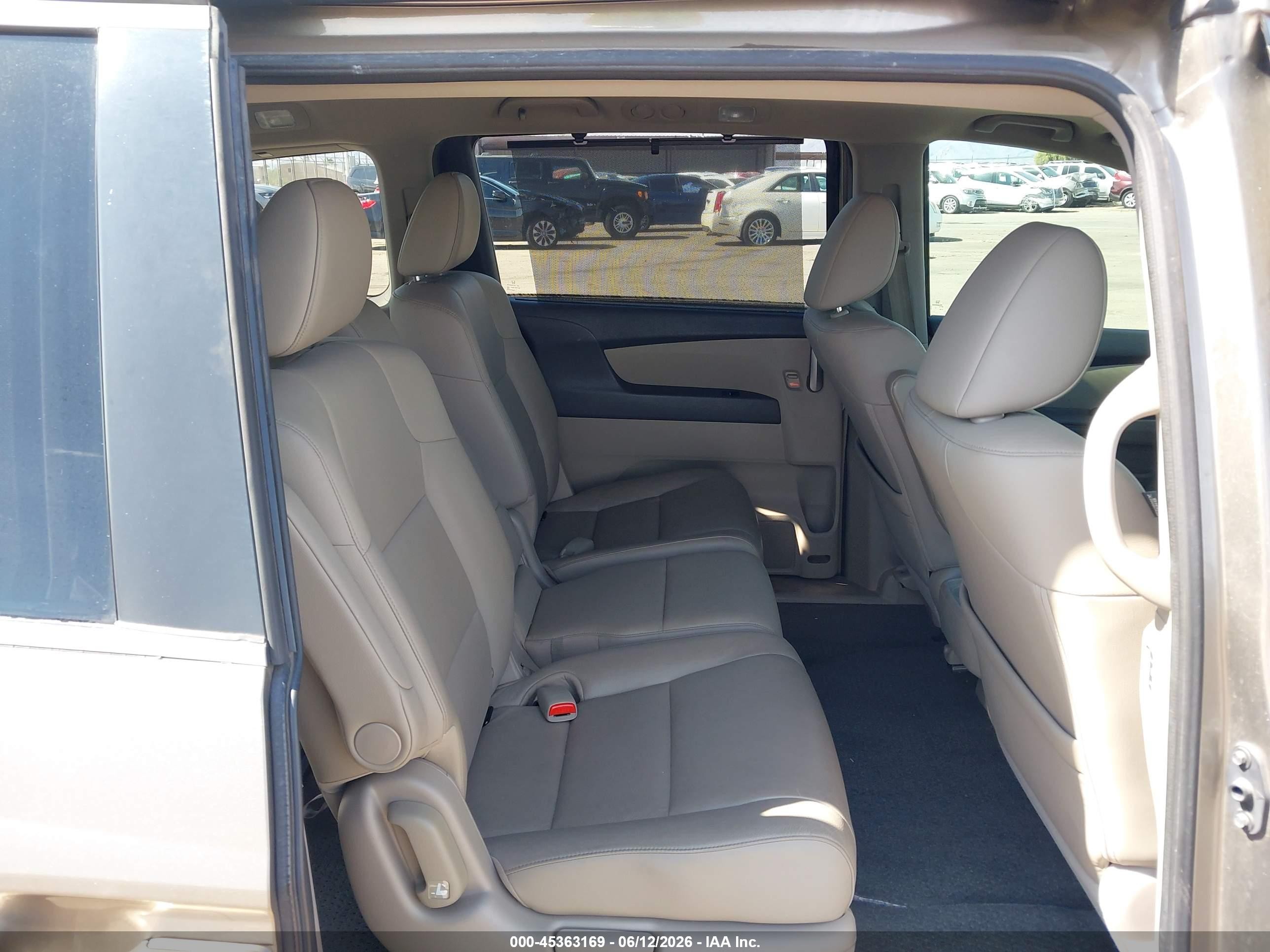 2013 Honda Odyssey Ex-l Gold vin: 5FNRL5H64DB005116