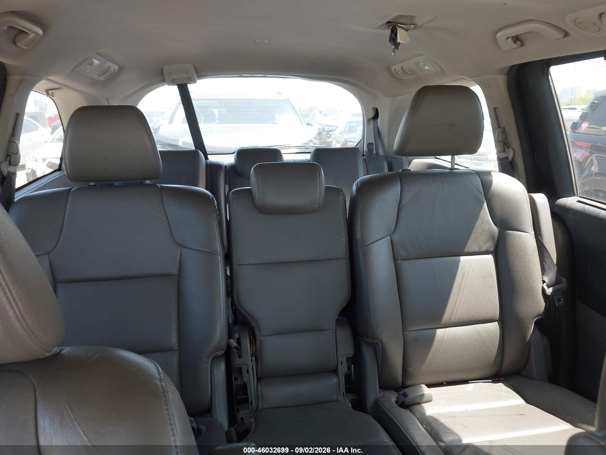 2013 Honda Odyssey Ex-l Gray vin: 5FNRL5H64DB020862