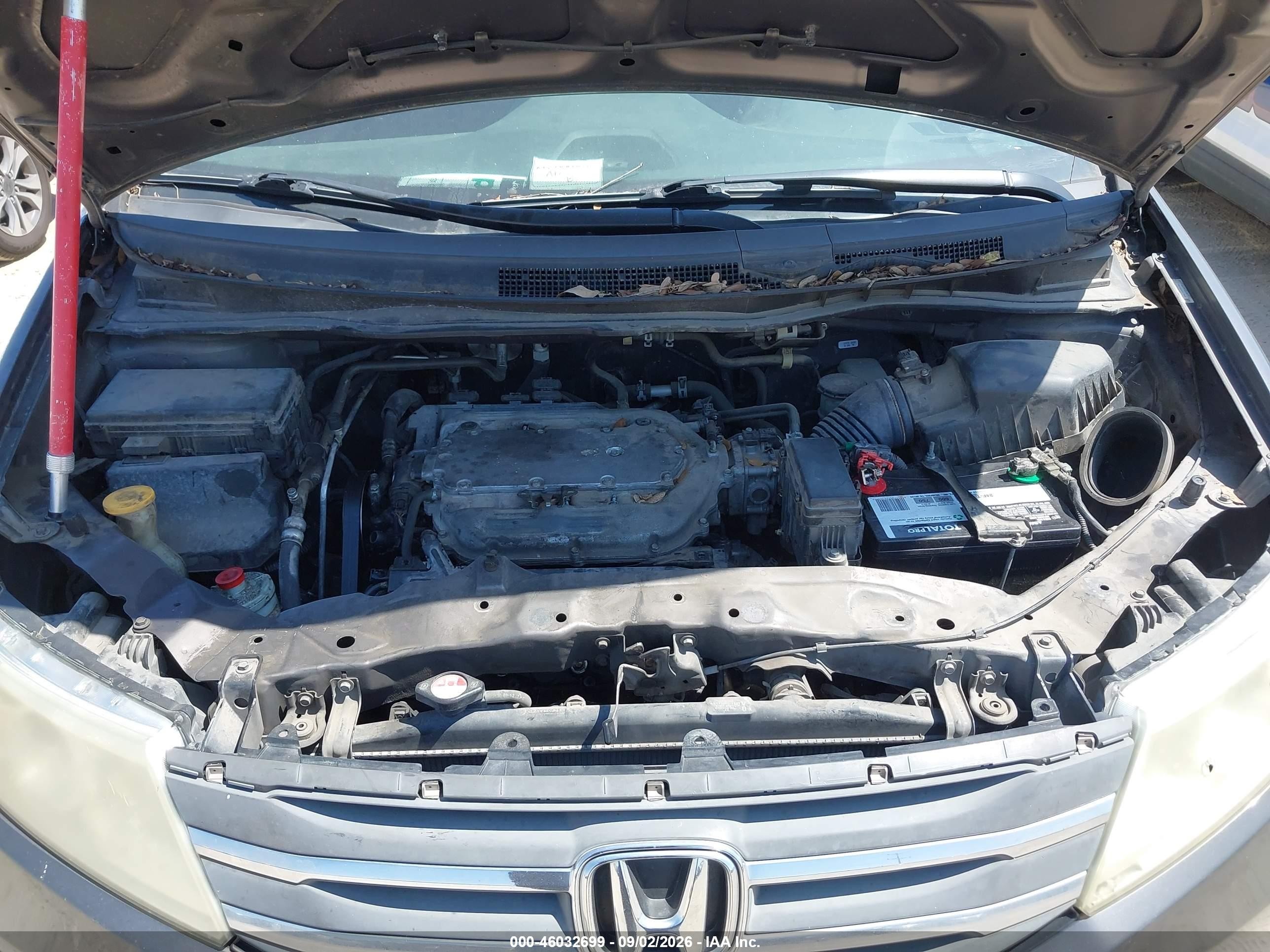 2013 Honda Odyssey Ex-l Gray vin: 5FNRL5H64DB020862