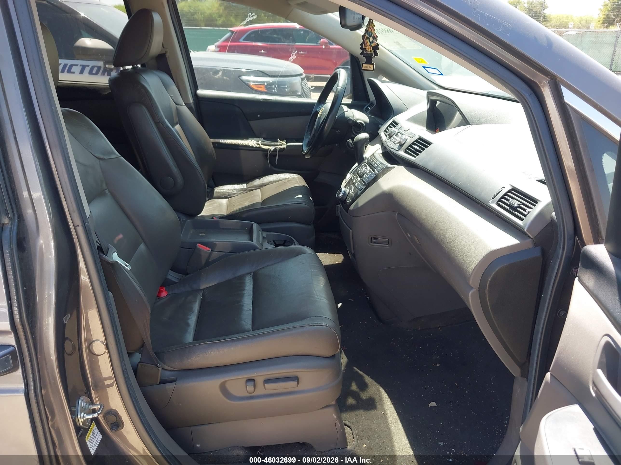 2013 Honda Odyssey Ex-l Gray vin: 5FNRL5H64DB020862