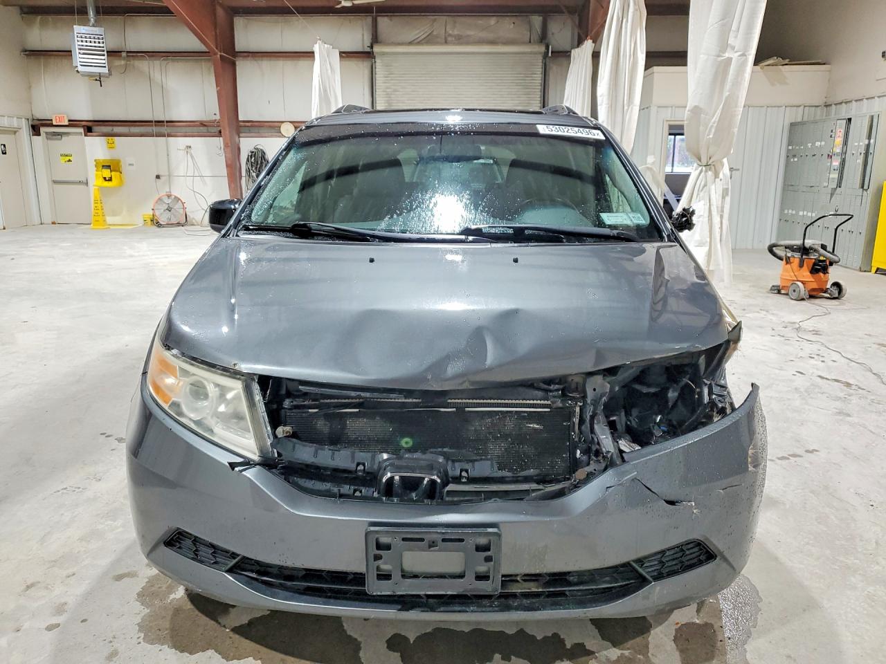2013 Honda Odyssey Exl Gray vin: 5FNRL5H64DB023373