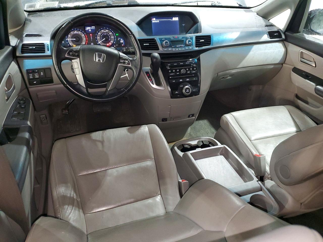 2013 Honda Odyssey Exl Gray vin: 5FNRL5H64DB023373