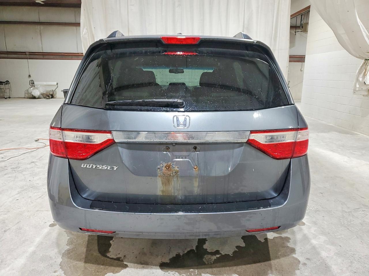 2013 Honda Odyssey Exl Gray vin: 5FNRL5H64DB023373