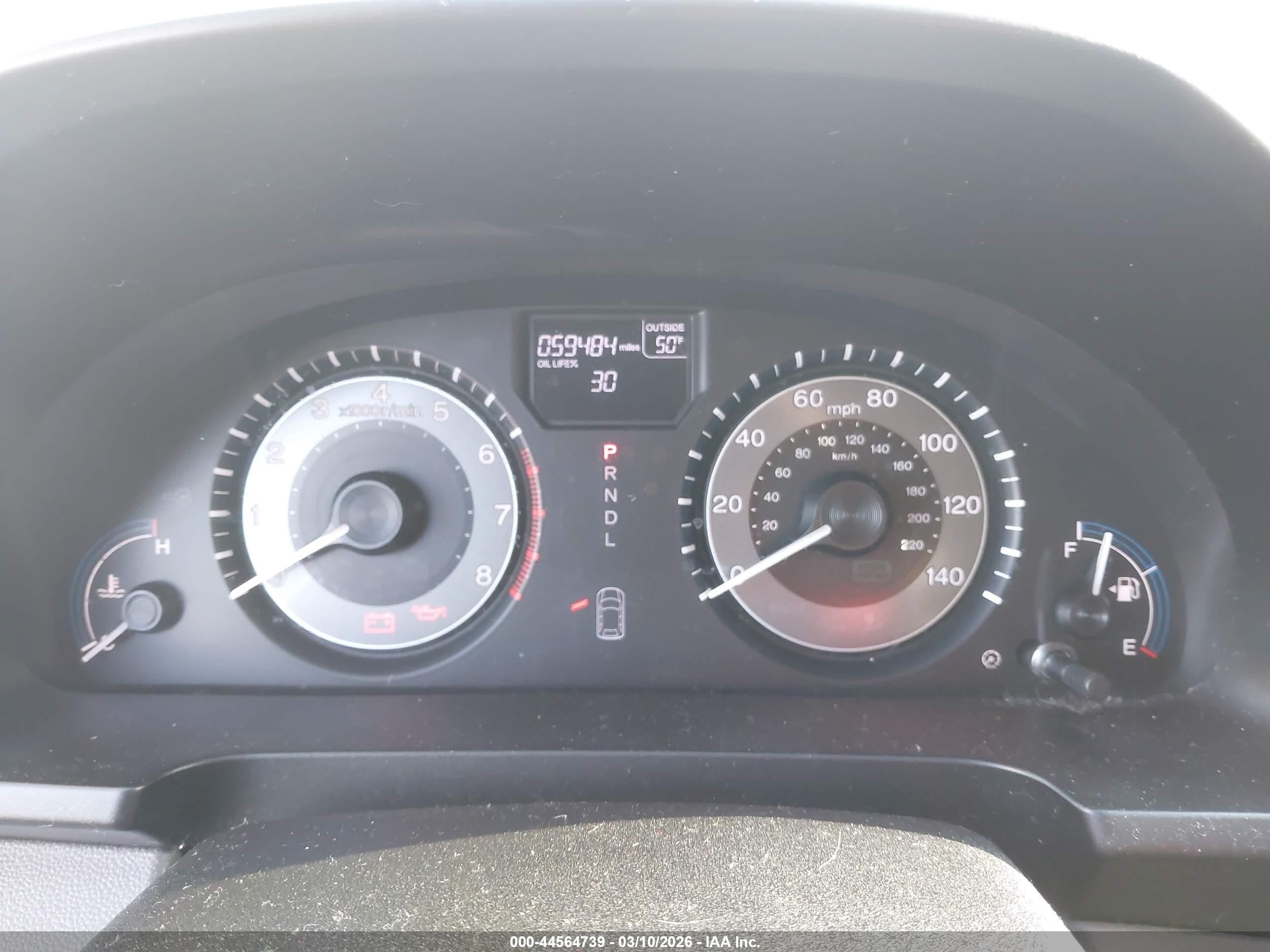 2013 Honda Odyssey Ex-l Gray vin: 5FNRL5H64DB030226