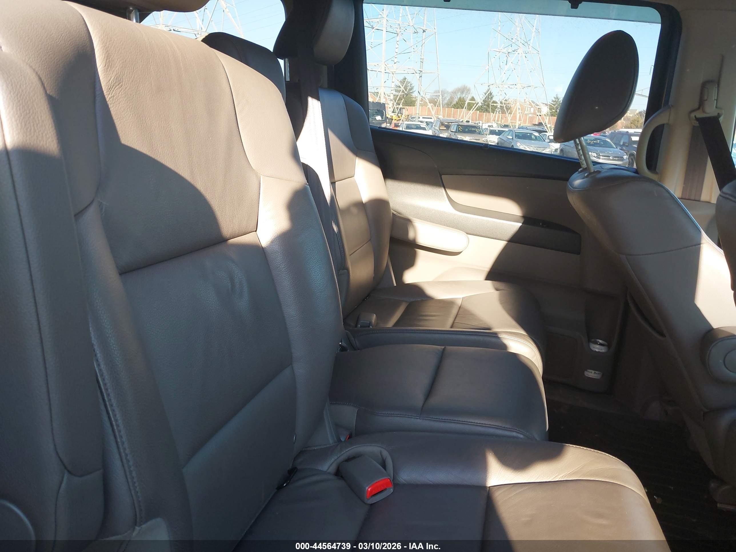 2013 Honda Odyssey Ex-l Gray vin: 5FNRL5H64DB030226