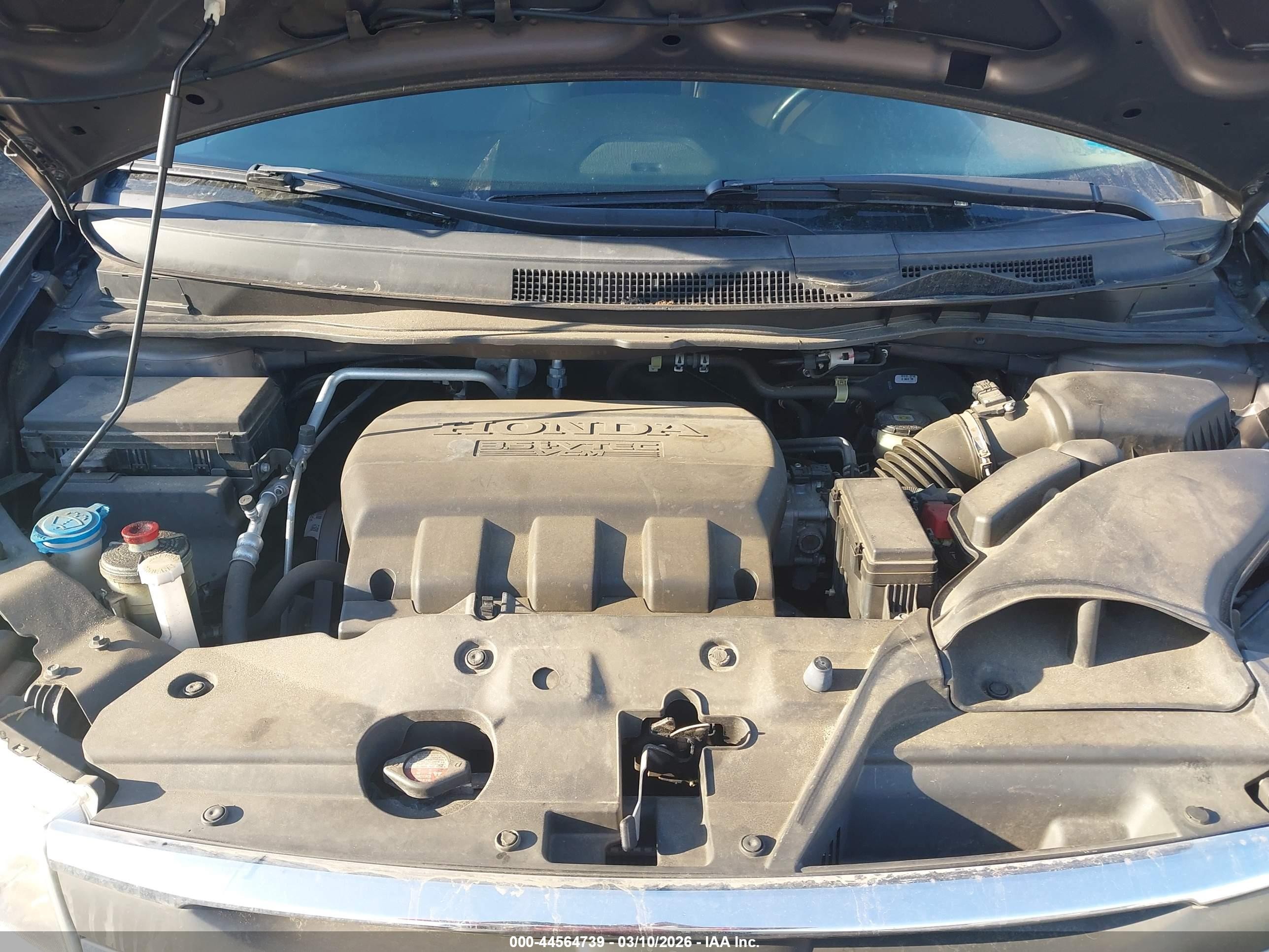 2013 Honda Odyssey Ex-l Gray vin: 5FNRL5H64DB030226