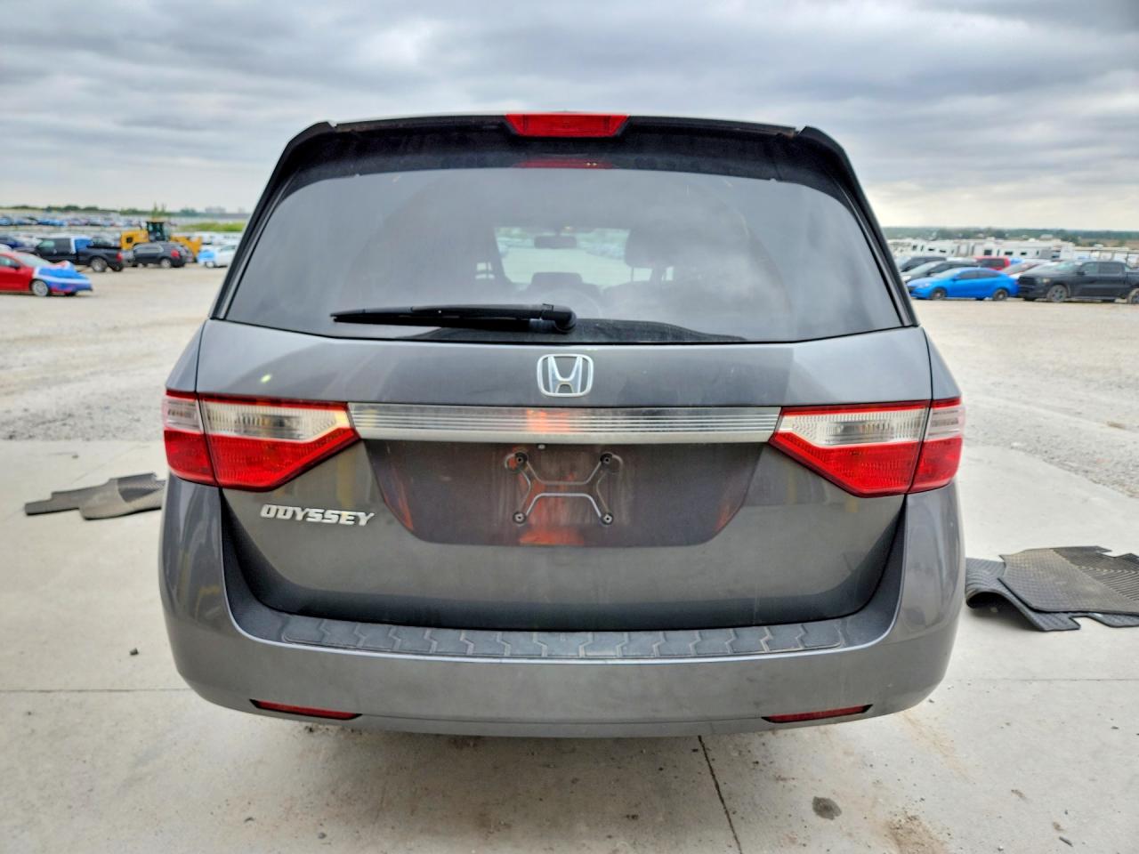 2013 Honda Odyssey Exl Gray vin: 5FNRL5H64DB032736