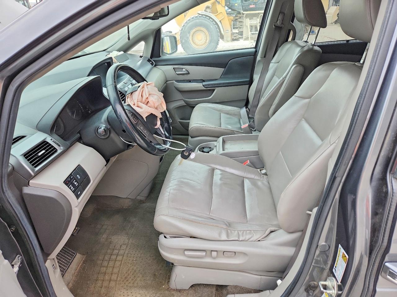 2013 Honda Odyssey Exl Gray vin: 5FNRL5H64DB032736