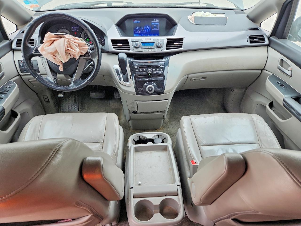 2013 Honda Odyssey Exl Gray vin: 5FNRL5H64DB032736
