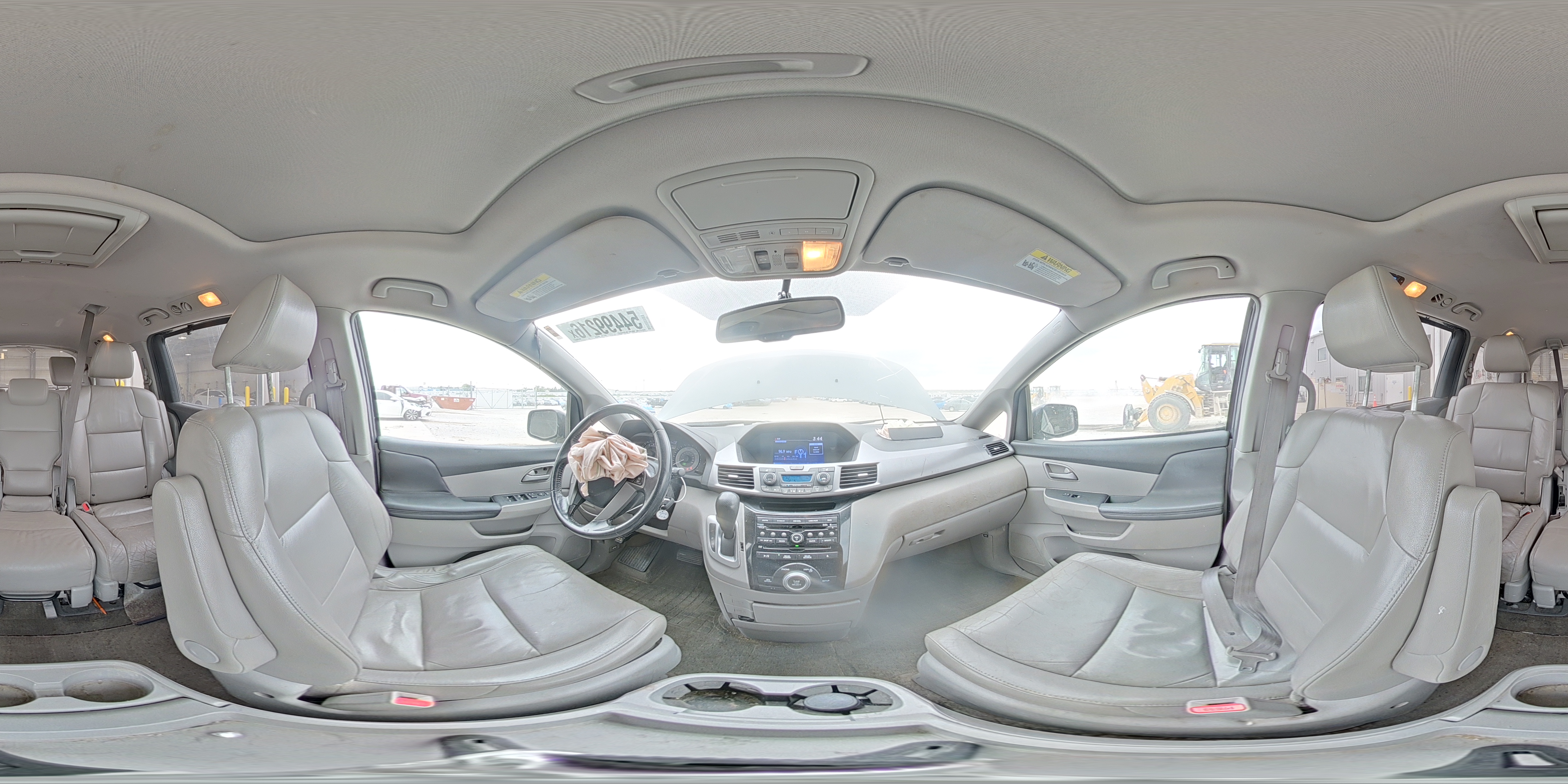 2013 Honda Odyssey Exl Gray vin: 5FNRL5H64DB032736