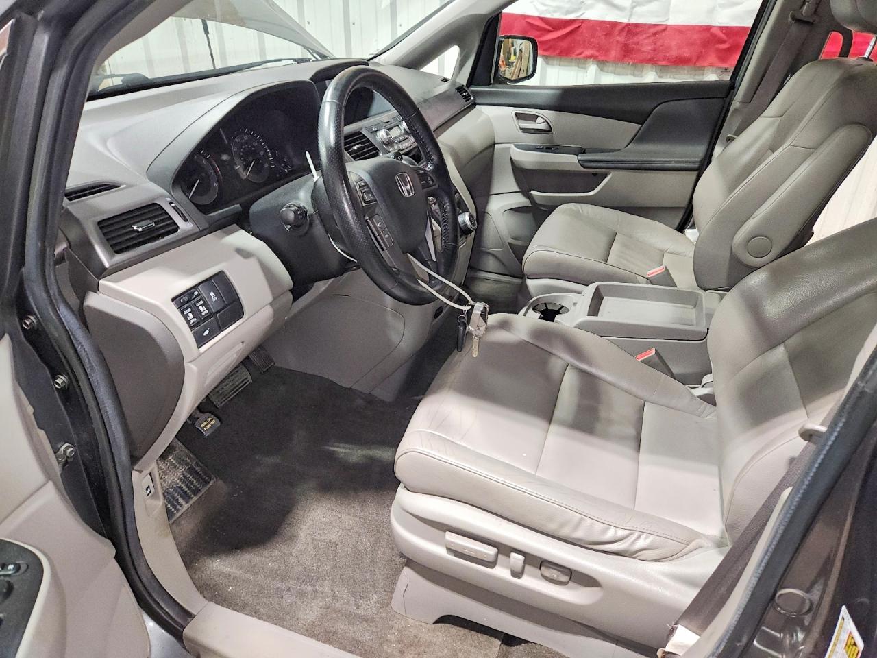 2013 Honda Odyssey Exl Gray vin: 5FNRL5H64DB034020