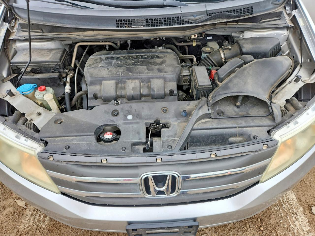 2013 Honda Odyssey Exl Silver vin: 5FNRL5H64DB039900