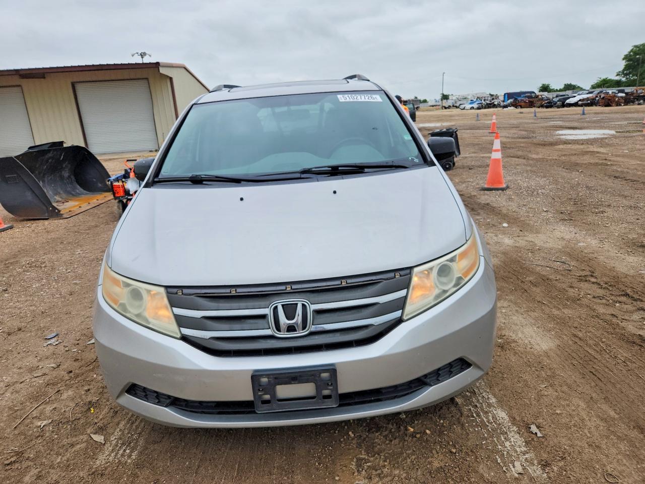 2013 Honda Odyssey Exl Silver vin: 5FNRL5H64DB039900