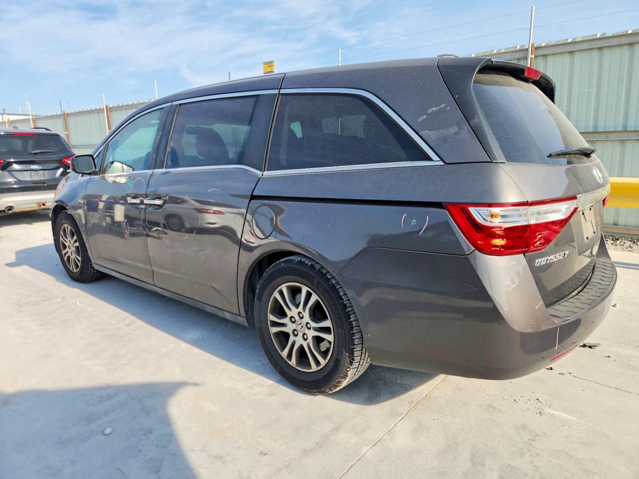2013 Honda Odyssey Exl Gray vin: 5FNRL5H64DB042537