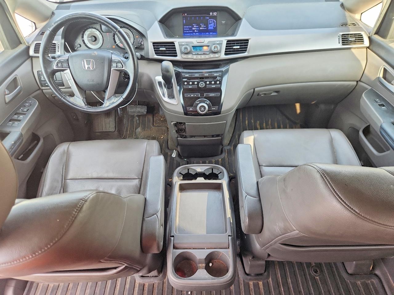 2013 Honda Odyssey Exl Gray vin: 5FNRL5H64DB042537