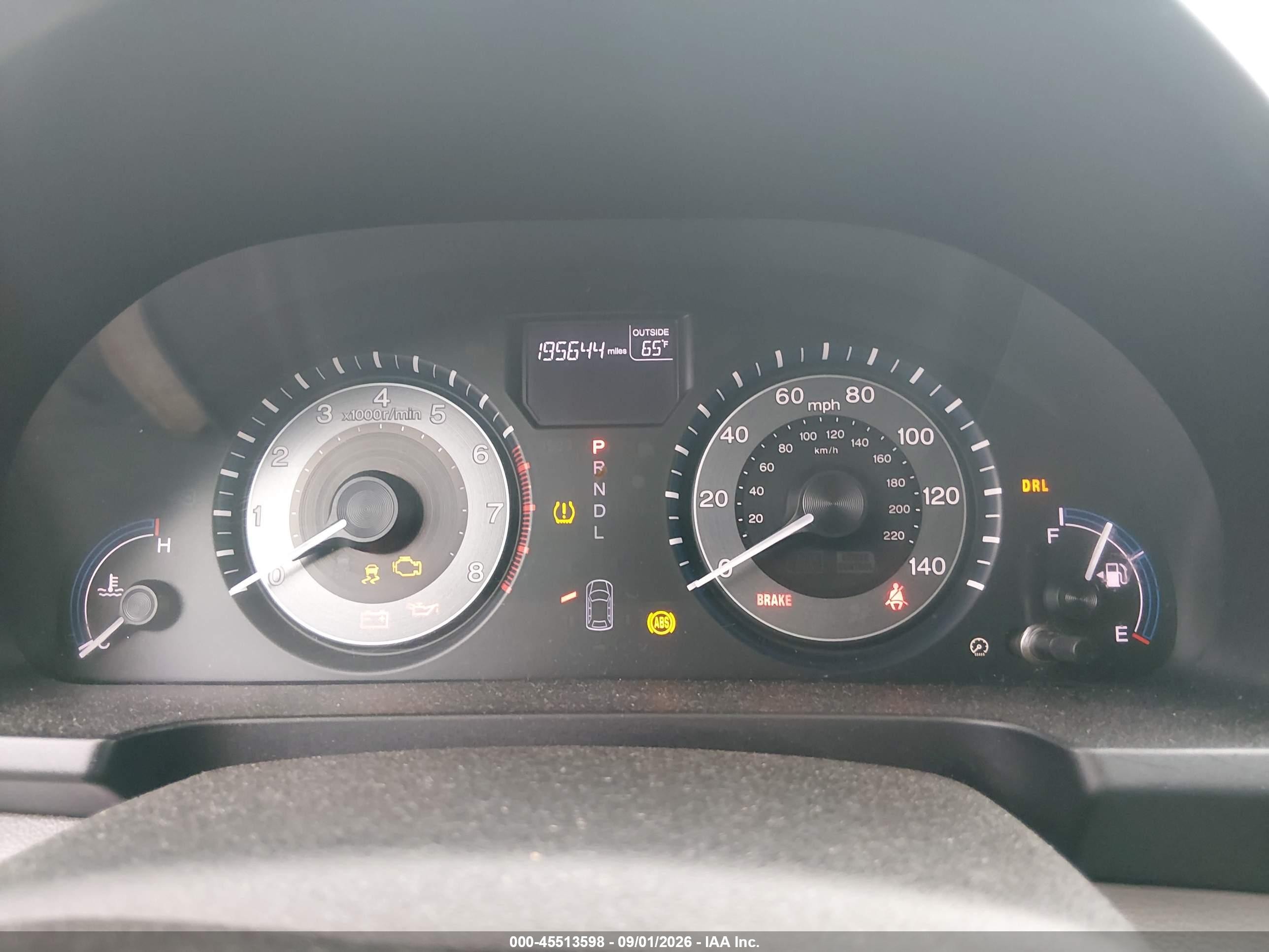 2013 Honda Odyssey Ex-l Черный vin: 5FNRL5H64DB045891
