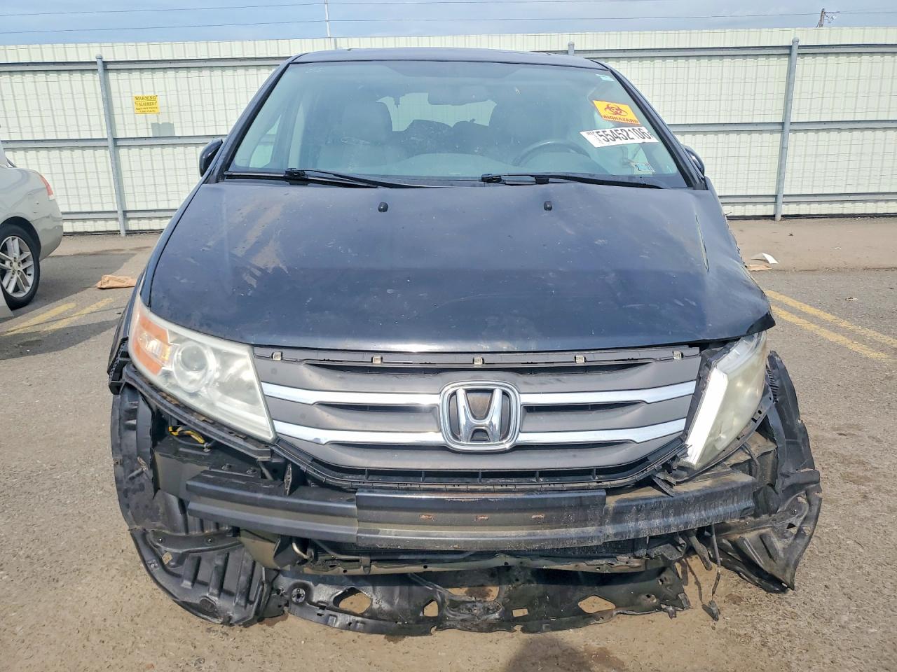 2013 Honda Odyssey Exl Black vin: 5FNRL5H64DB053795