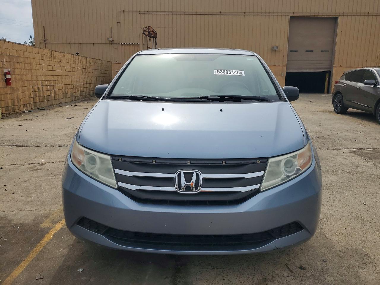 2013 Honda Odyssey Exl Синий vin: 5FNRL5H64DB061752