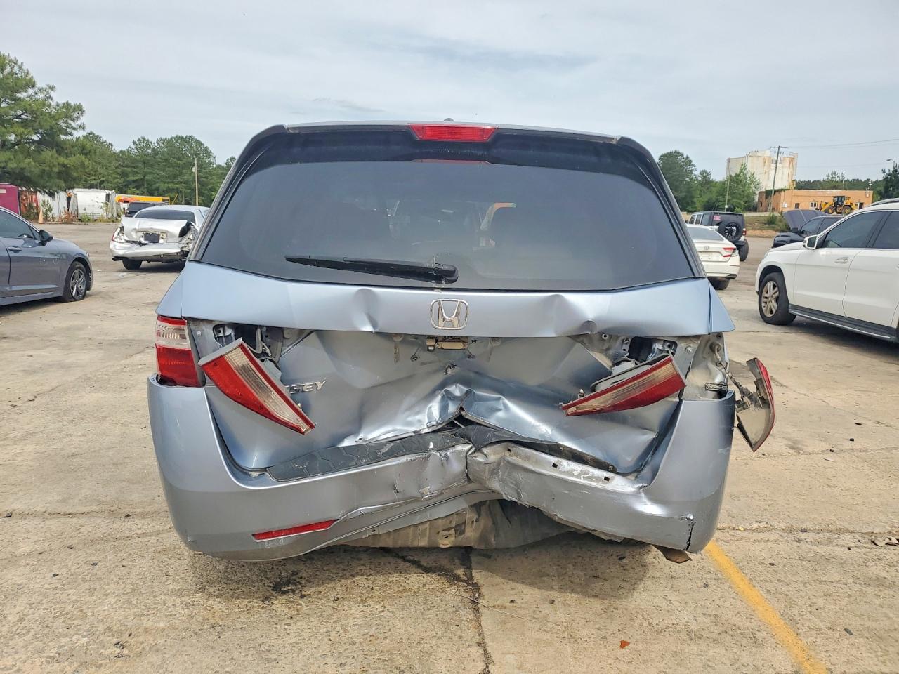 2013 Honda Odyssey Exl Синий vin: 5FNRL5H64DB061752