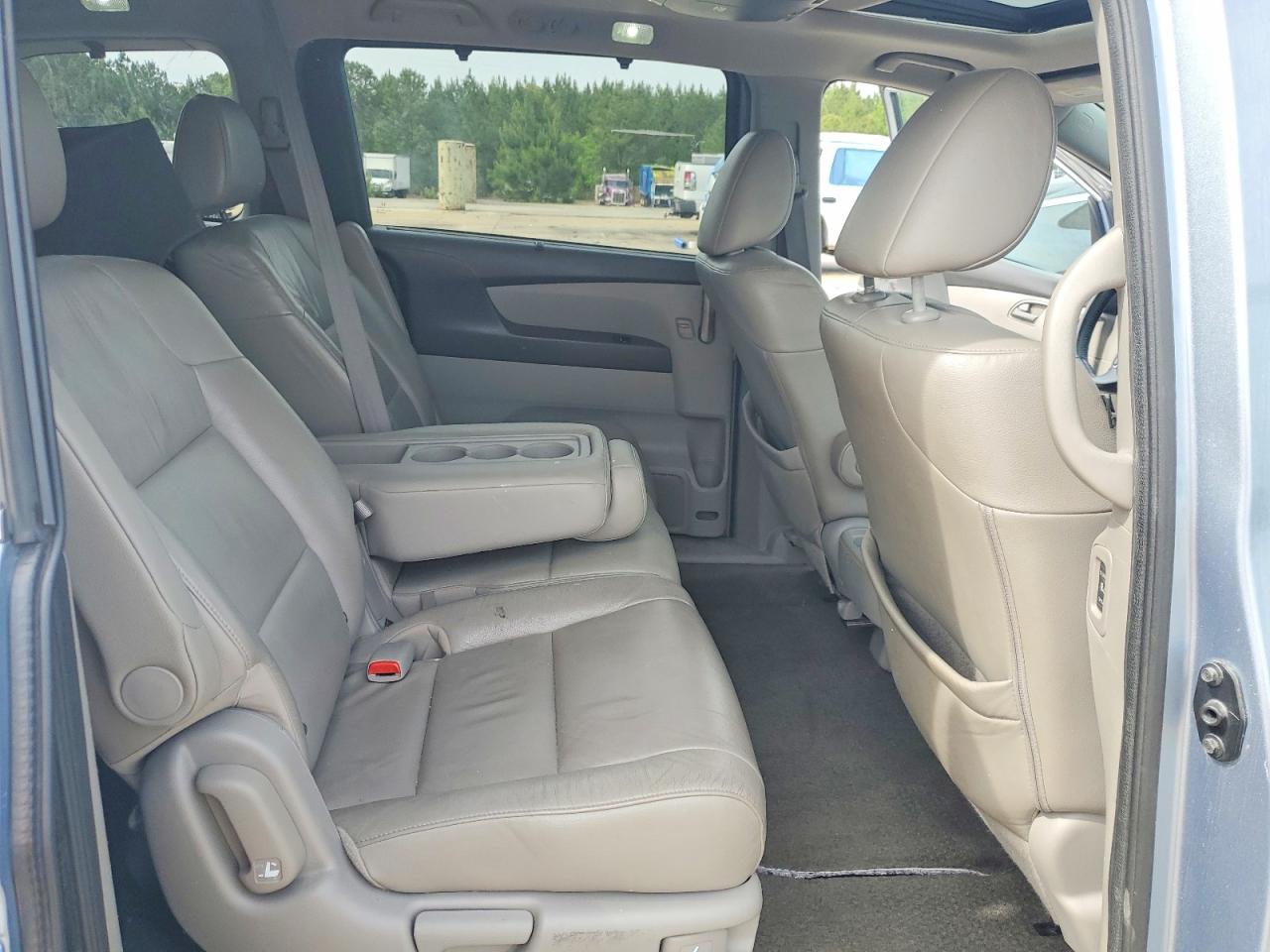2013 Honda Odyssey Exl Синий vin: 5FNRL5H64DB061752