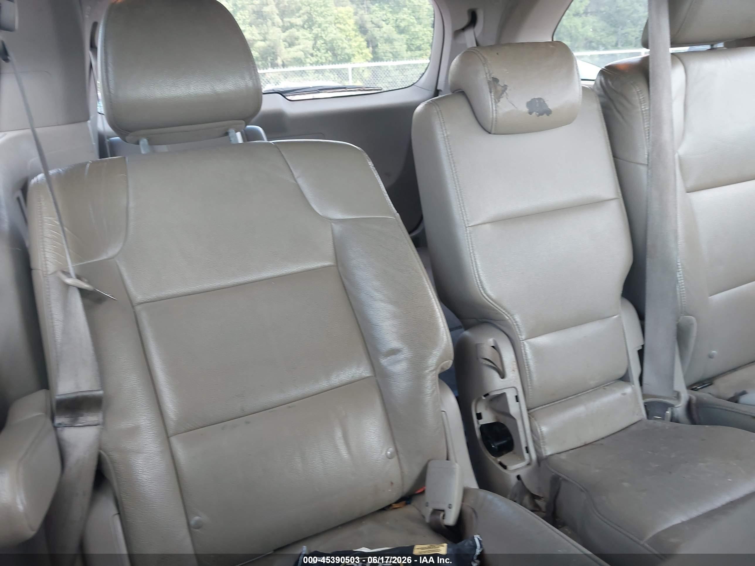 2013 Honda Odyssey Ex-l Champagne vin: 5FNRL5H64DB064263