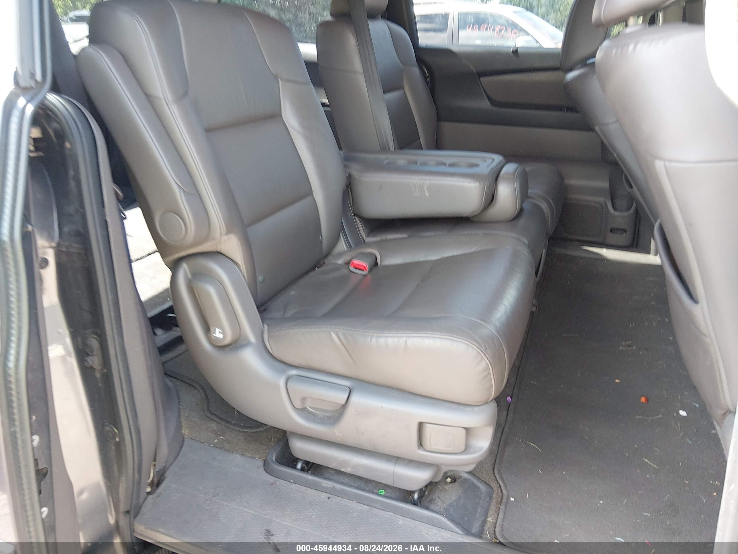 2013 Honda Odyssey Ex-l Gray vin: 5FNRL5H64DB072248
