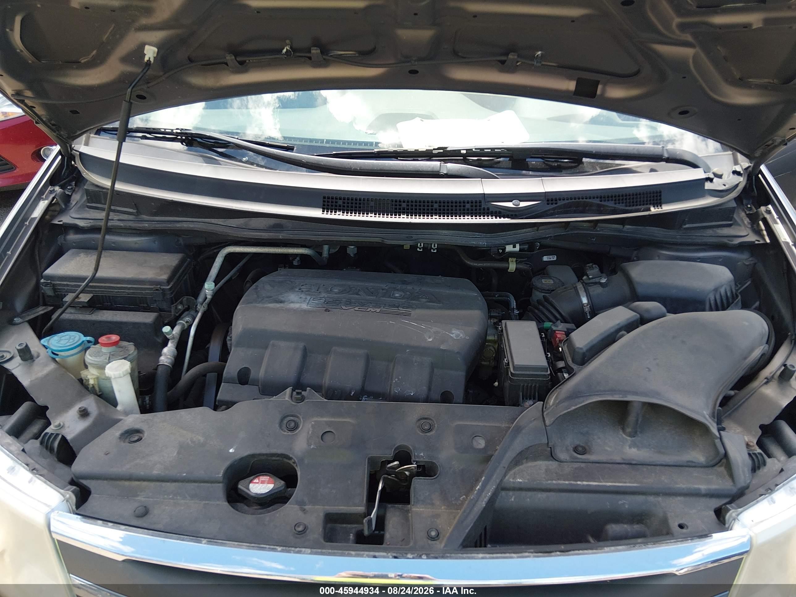 2013 Honda Odyssey Ex-l Gray vin: 5FNRL5H64DB072248