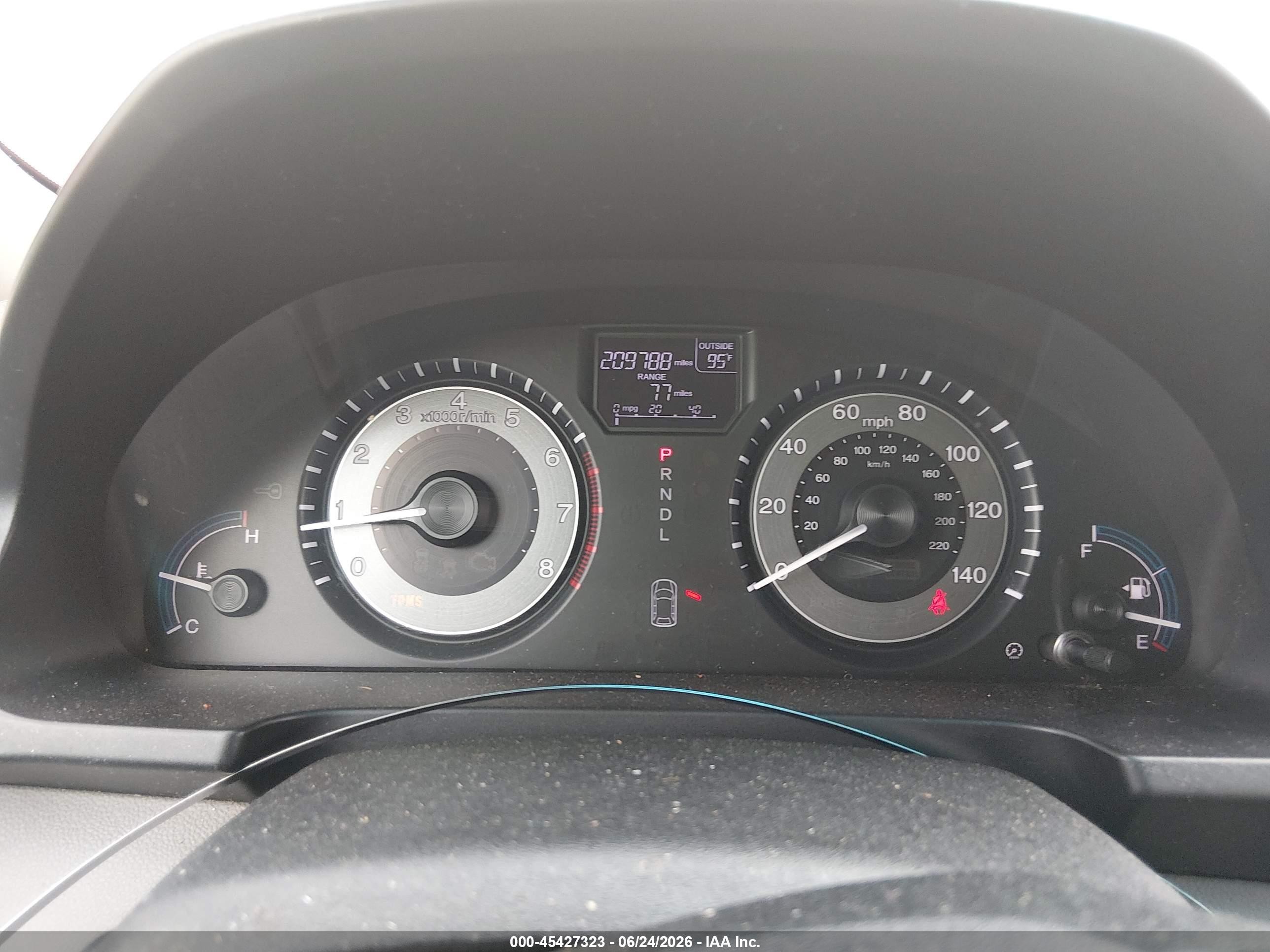 2013 Honda Odyssey Ex-l Gray vin: 5FNRL5H64DB076798