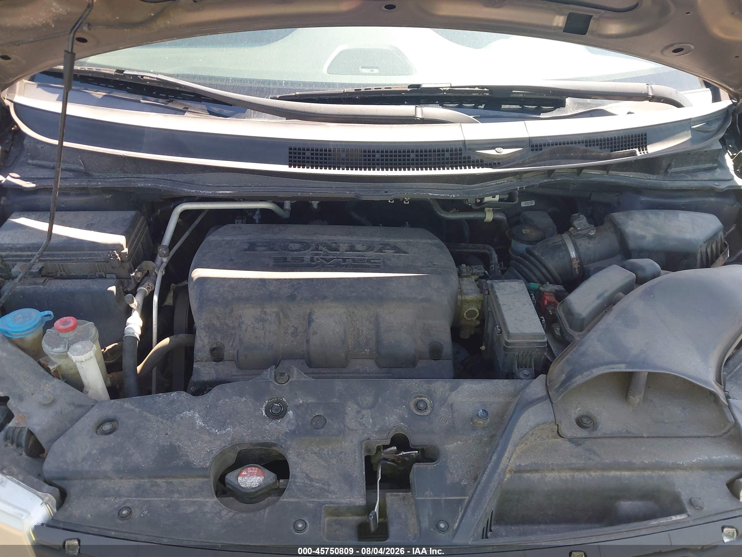 2013 Honda Odyssey Ex-l Серый vin: 5FNRL5H64DB083427