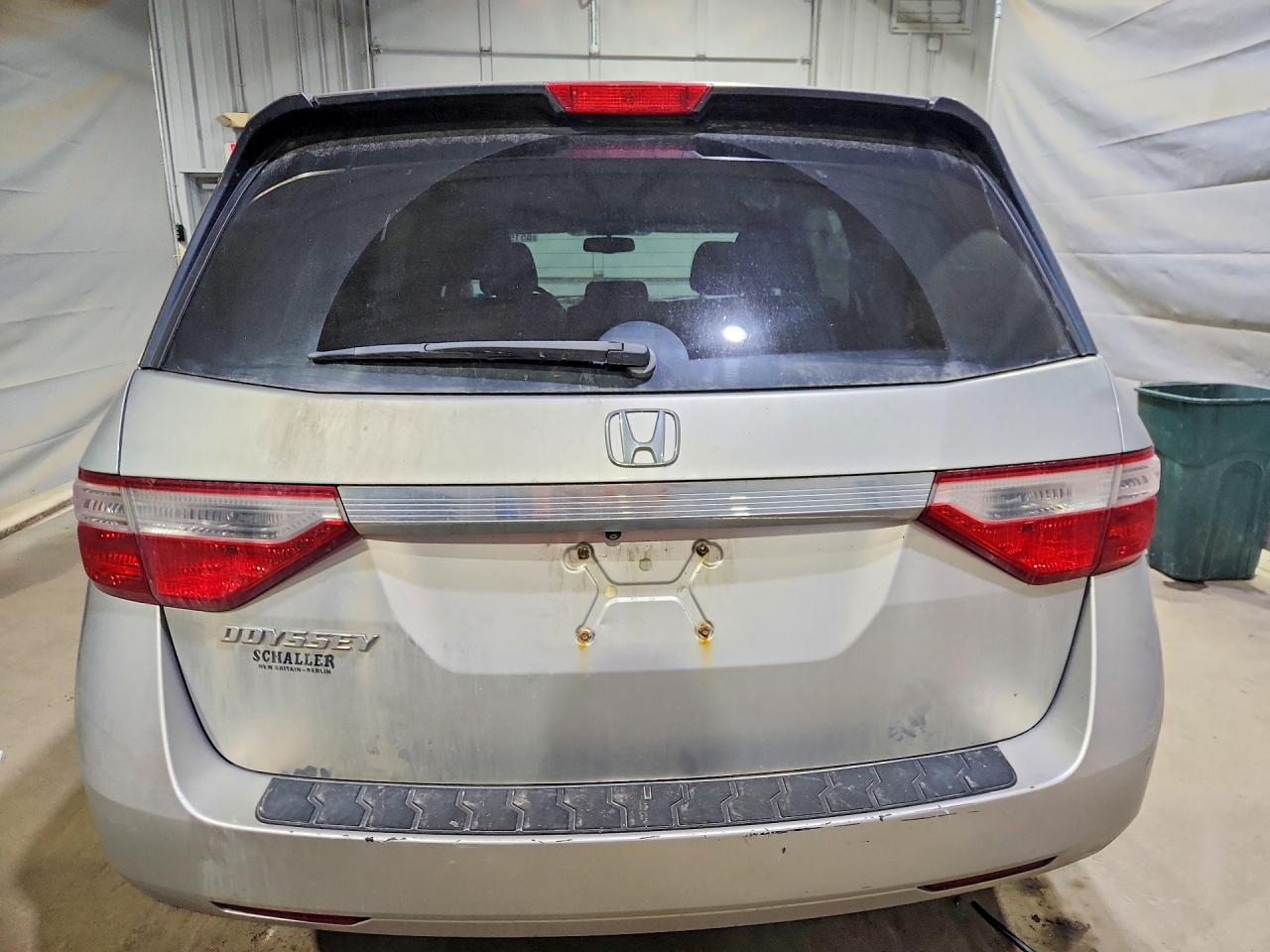 2013 Honda Odyssey Exl Silver vin: 5FNRL5H64DB085405