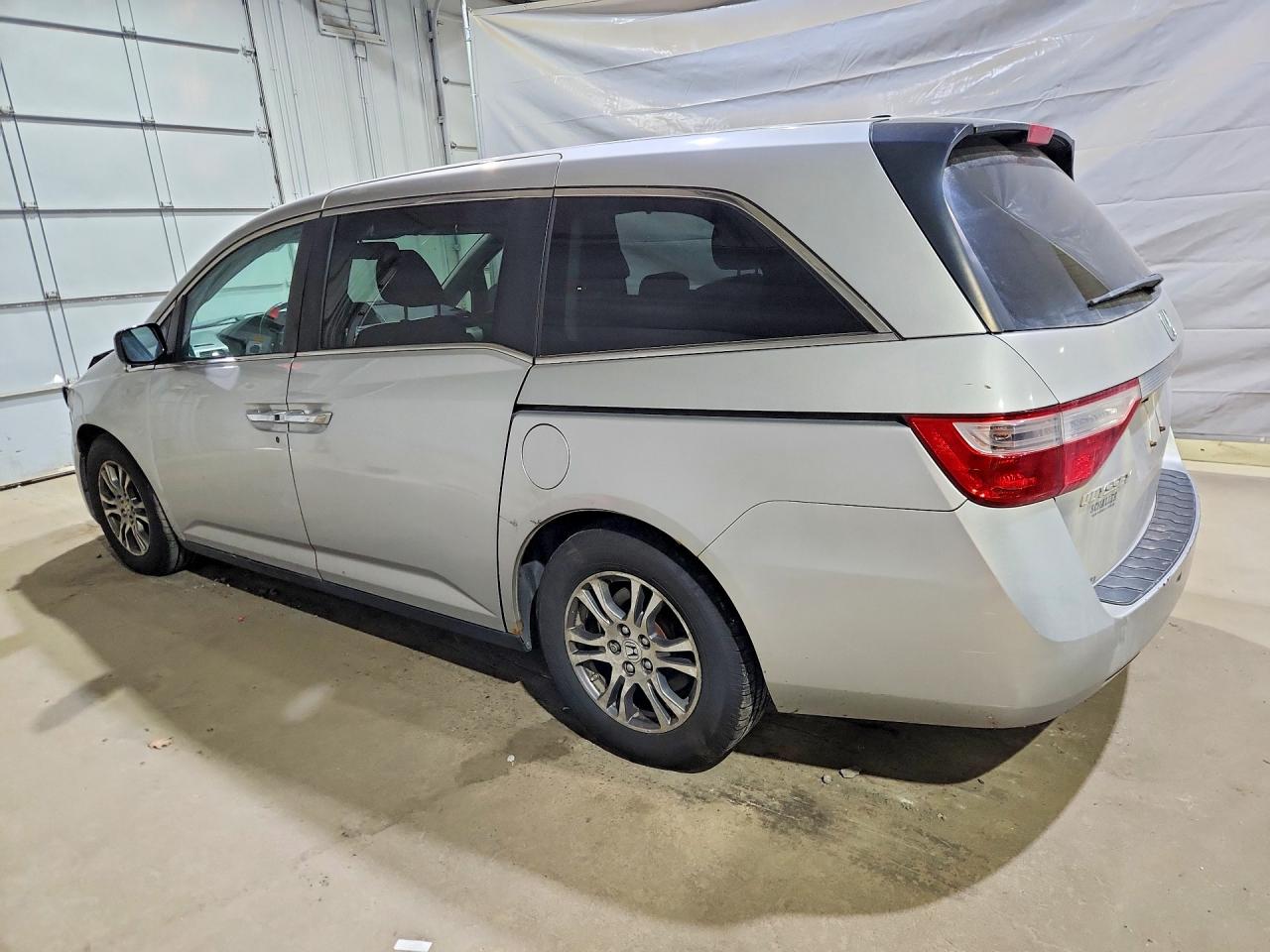 2013 Honda Odyssey Exl Silver vin: 5FNRL5H64DB085405