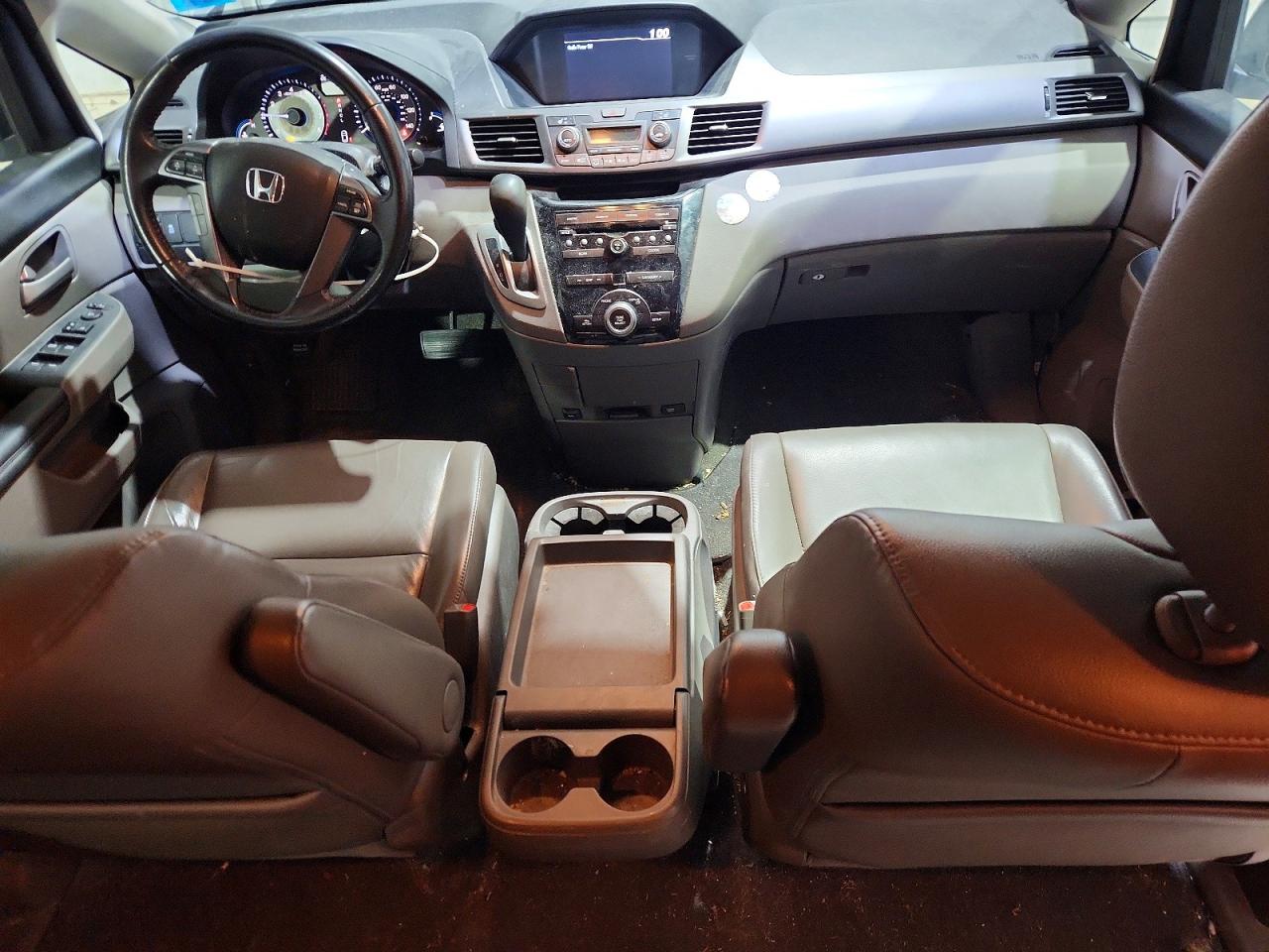 2013 Honda Odyssey Exl Silver vin: 5FNRL5H64DB085405