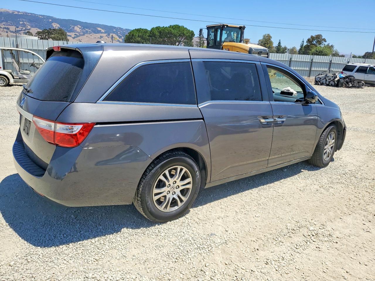 2013 Honda Odyssey Exl Charcoal vin: 5FNRL5H64DB090040