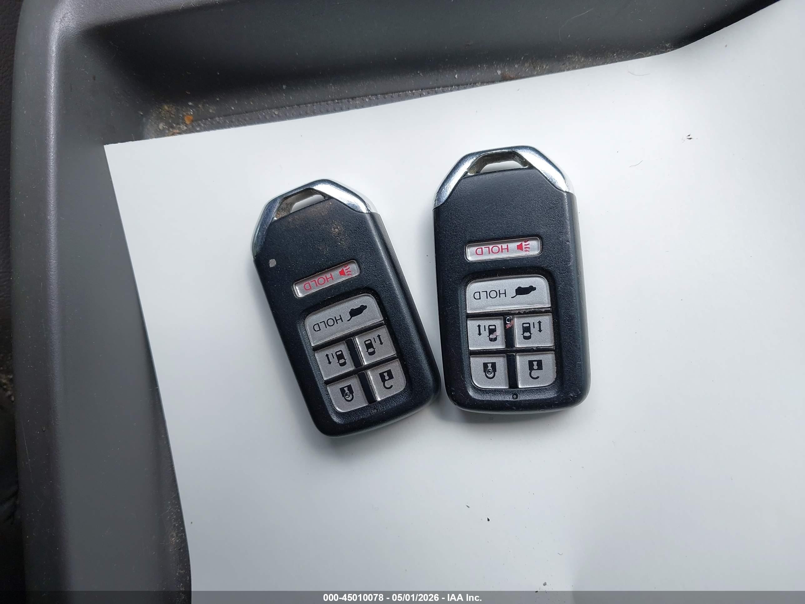 2014 Honda Odyssey Ex-l Gray vin: 5FNRL5H64EB017347