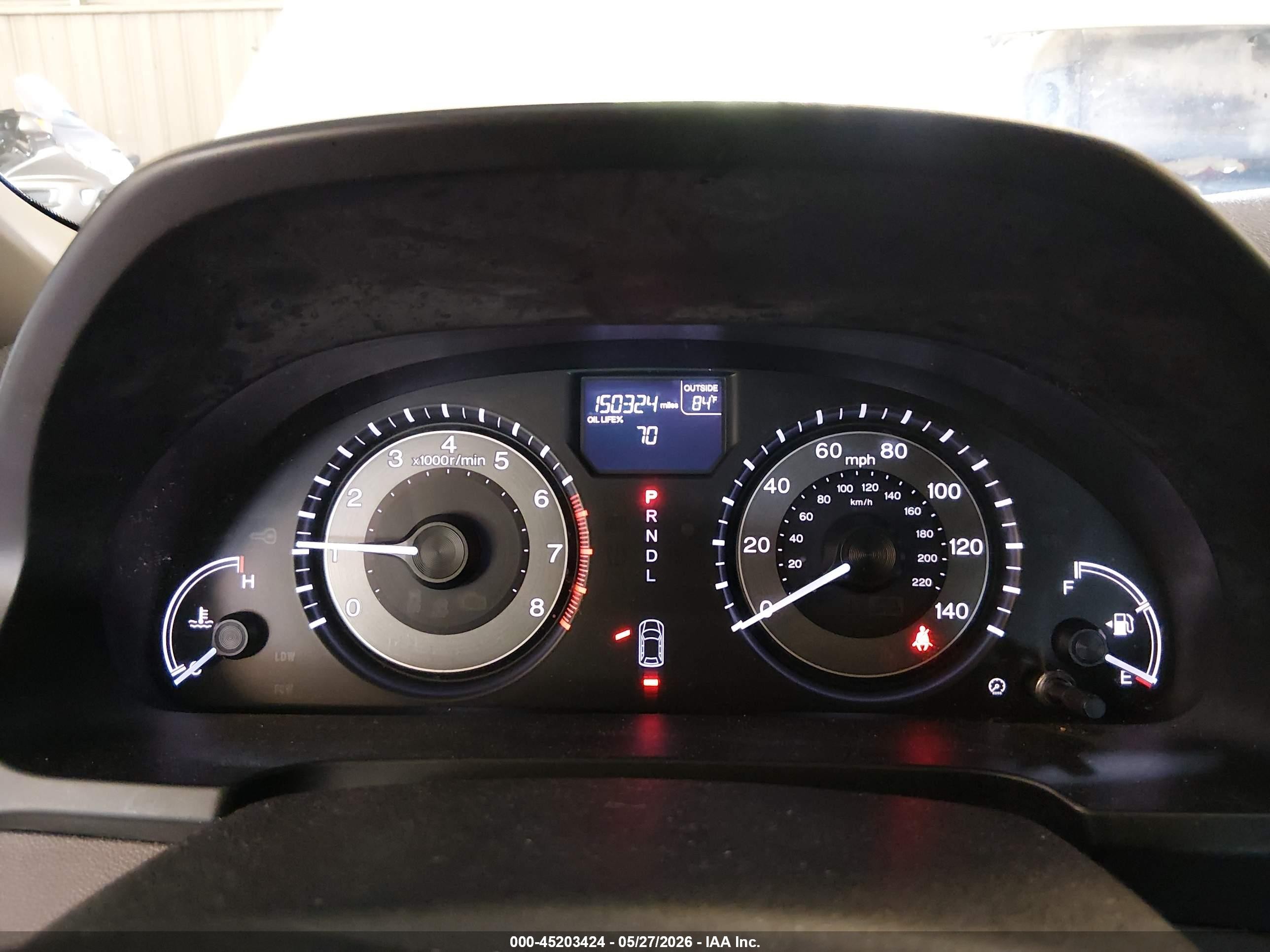 2014 Honda Odyssey Ex-l White vin: 5FNRL5H64EB023682