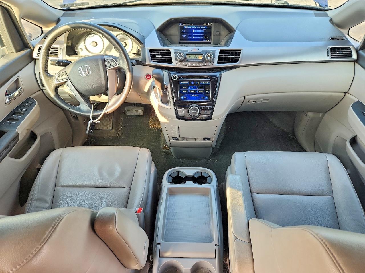2014 Honda Odyssey Exl Blue vin: 5FNRL5H64EB035850