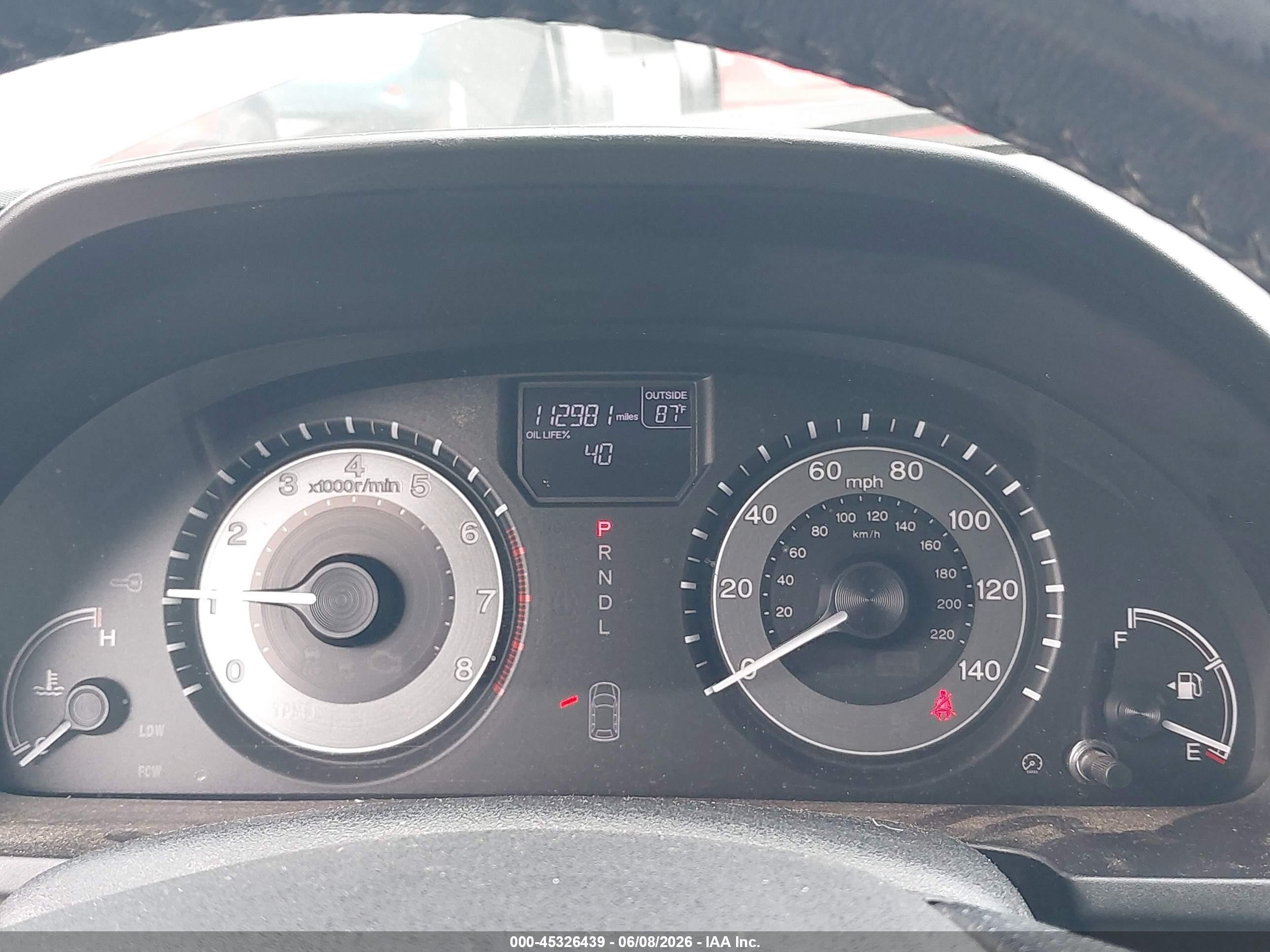 2014 Honda Odyssey Ex-l Gray vin: 5FNRL5H64EB052762