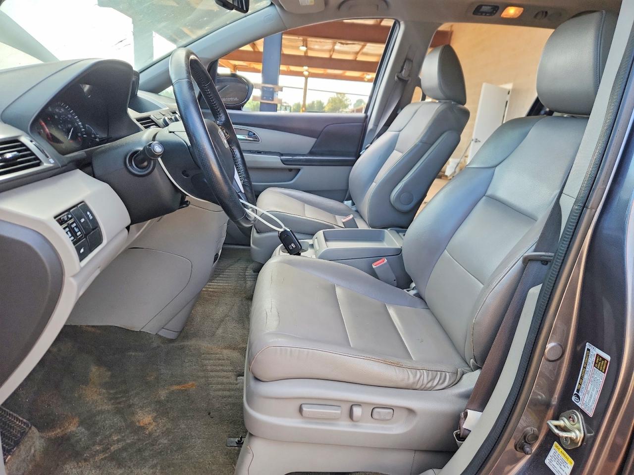 2014 Honda Odyssey Exl Gray vin: 5FNRL5H64EB054379