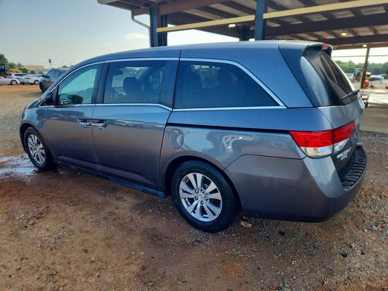 2014 Honda Odyssey Exl Gray vin: 5FNRL5H64EB054379