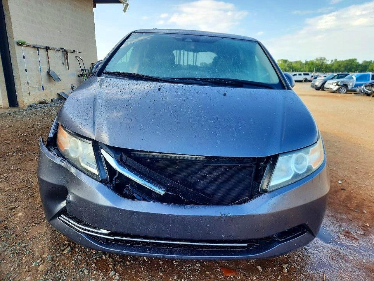 2014 Honda Odyssey Exl Gray vin: 5FNRL5H64EB054379