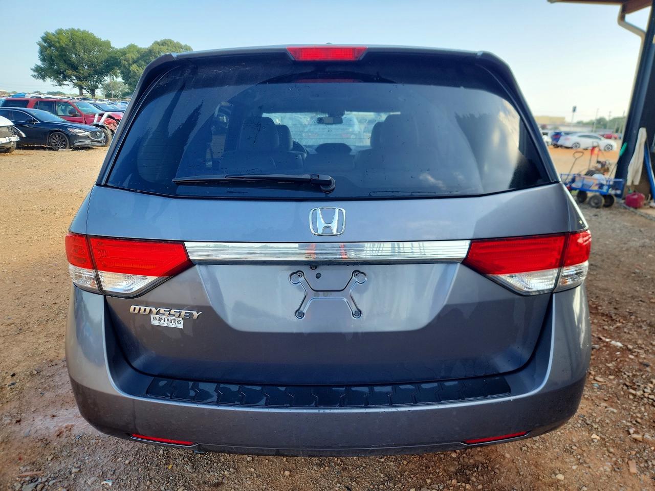 2014 Honda Odyssey Exl Gray vin: 5FNRL5H64EB054379