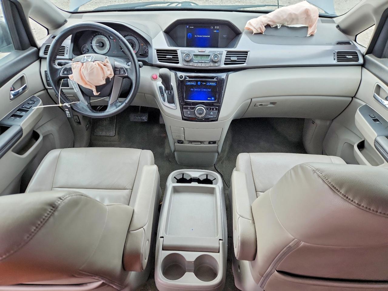 2014 Honda Odyssey Exl Gray vin: 5FNRL5H64EB062997
