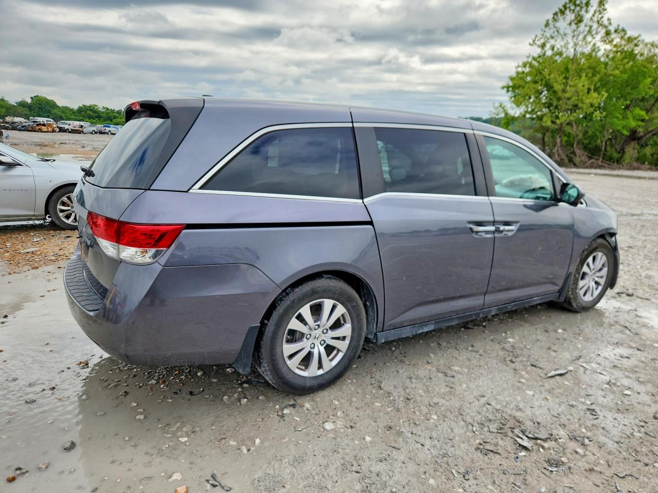 2014 Honda Odyssey Exl Gray vin: 5FNRL5H64EB062997