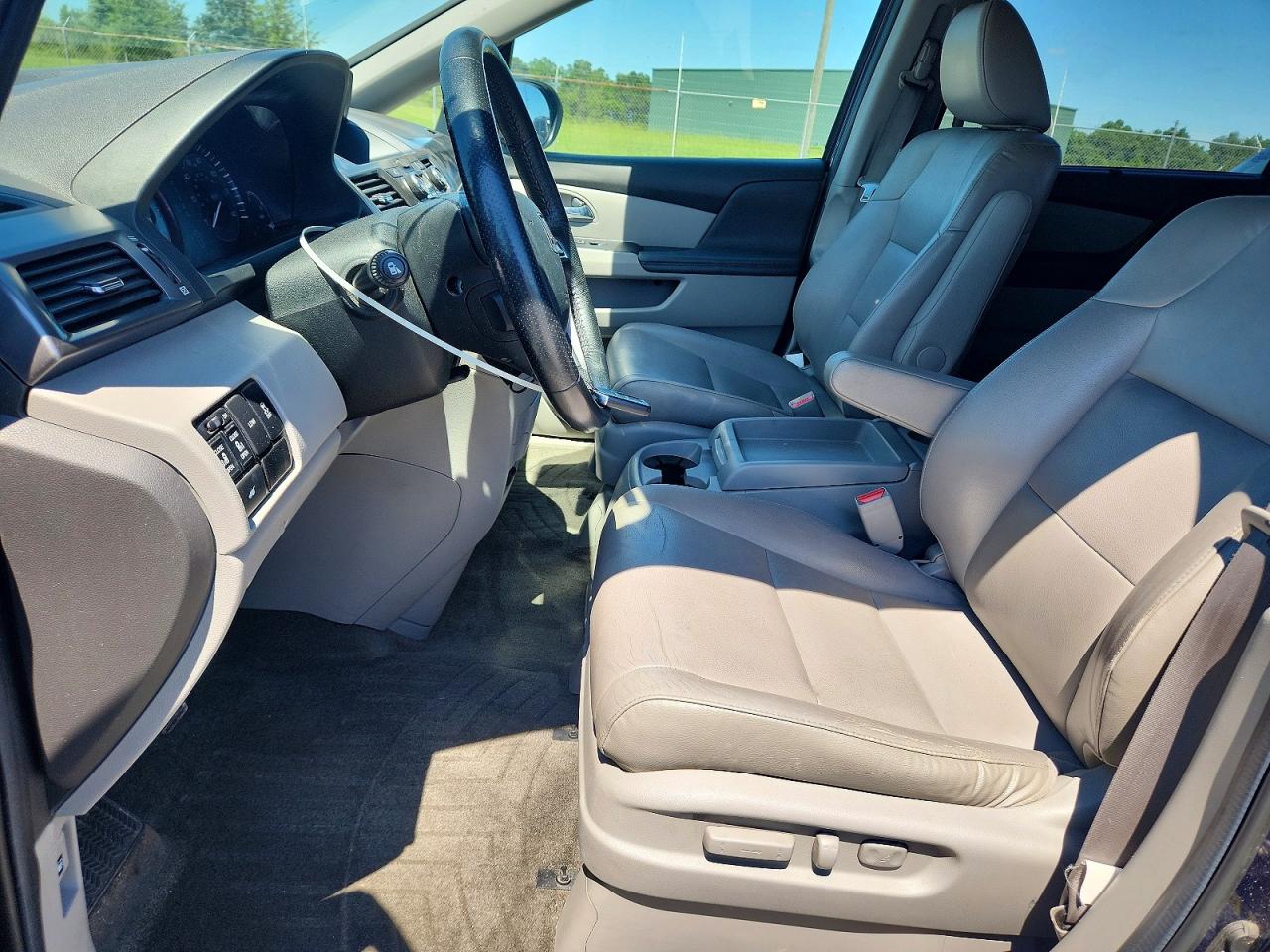 2014 Honda Odyssey Exl Blue vin: 5FNRL5H64EB067410